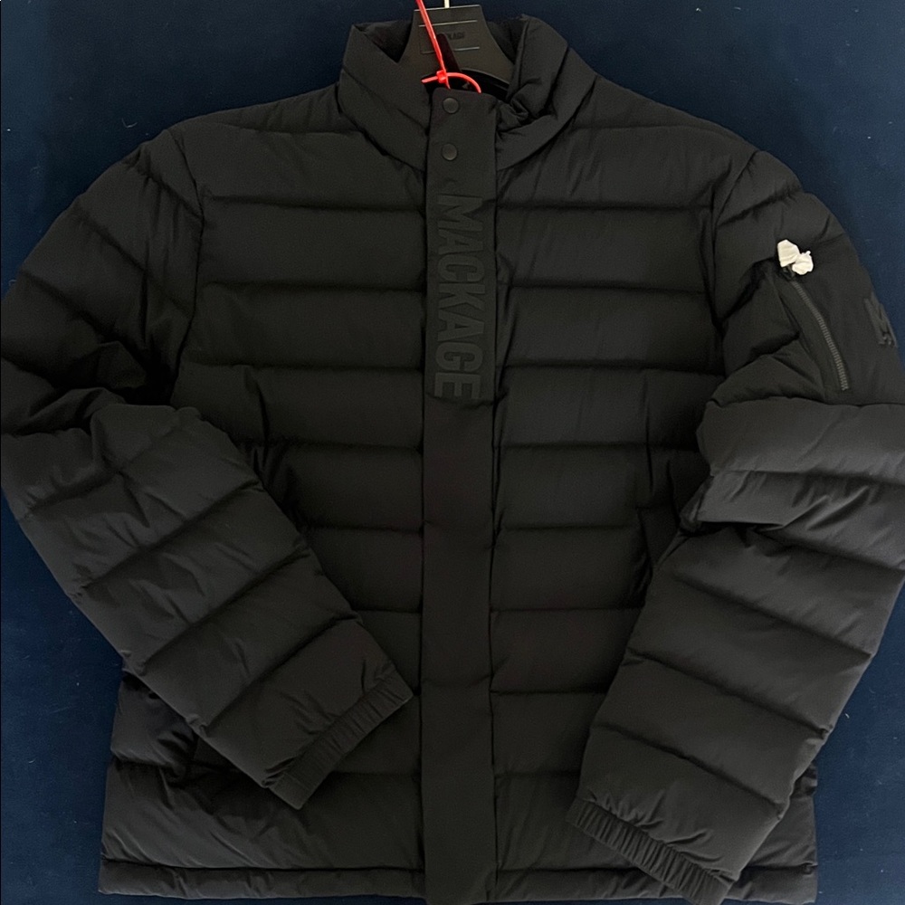 Mackage Men's Dark Puffer Jacket Size 42